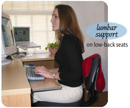 Lumbar Support Examples In Different Types Of Chairs Body Prop Support Pillows